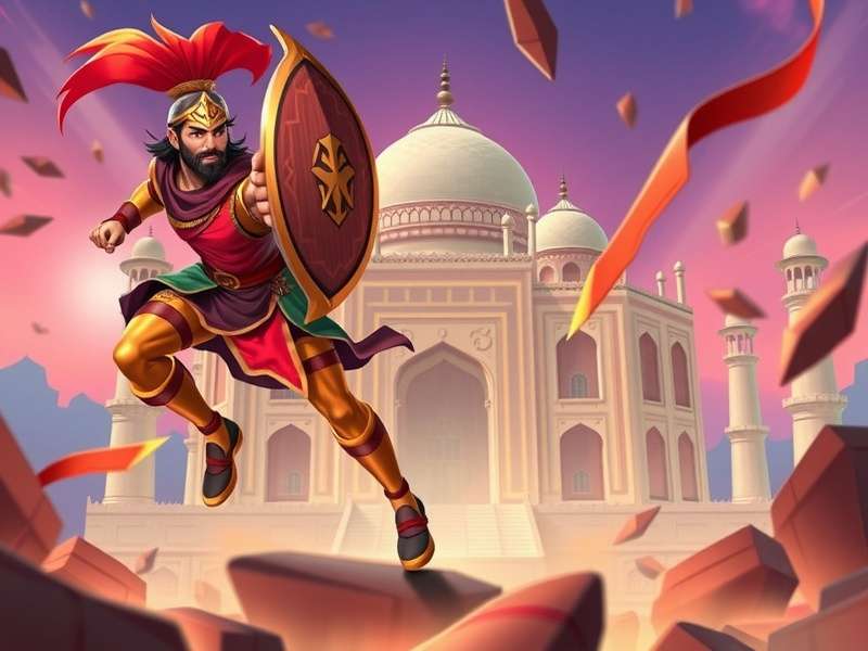 Sasaram Sprint Hero - In-game Representation of Sher Shah Suri Tomb